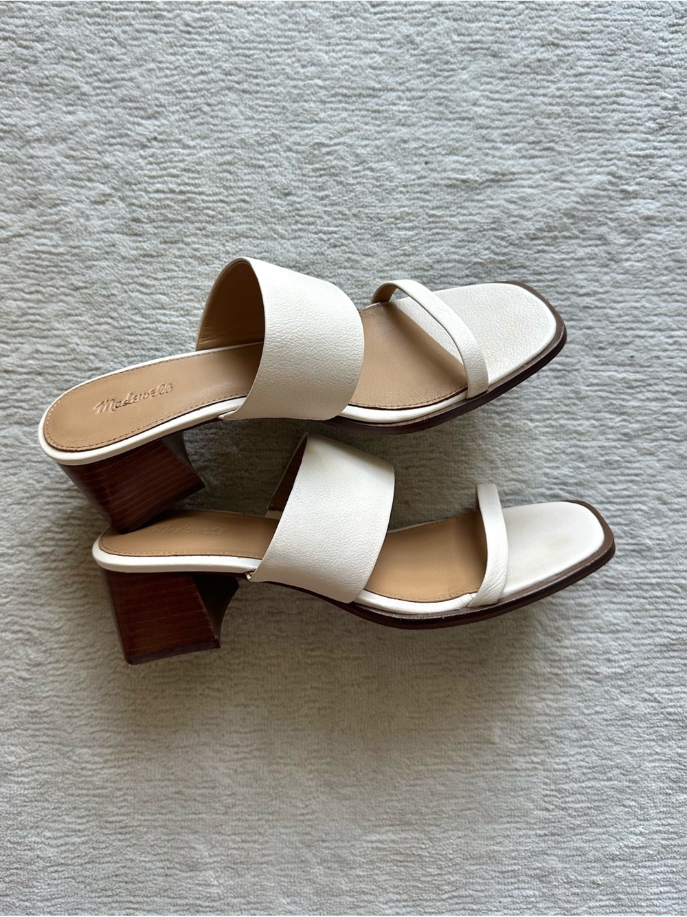 Madewell The Kaitlin Sandal 9 Ecru